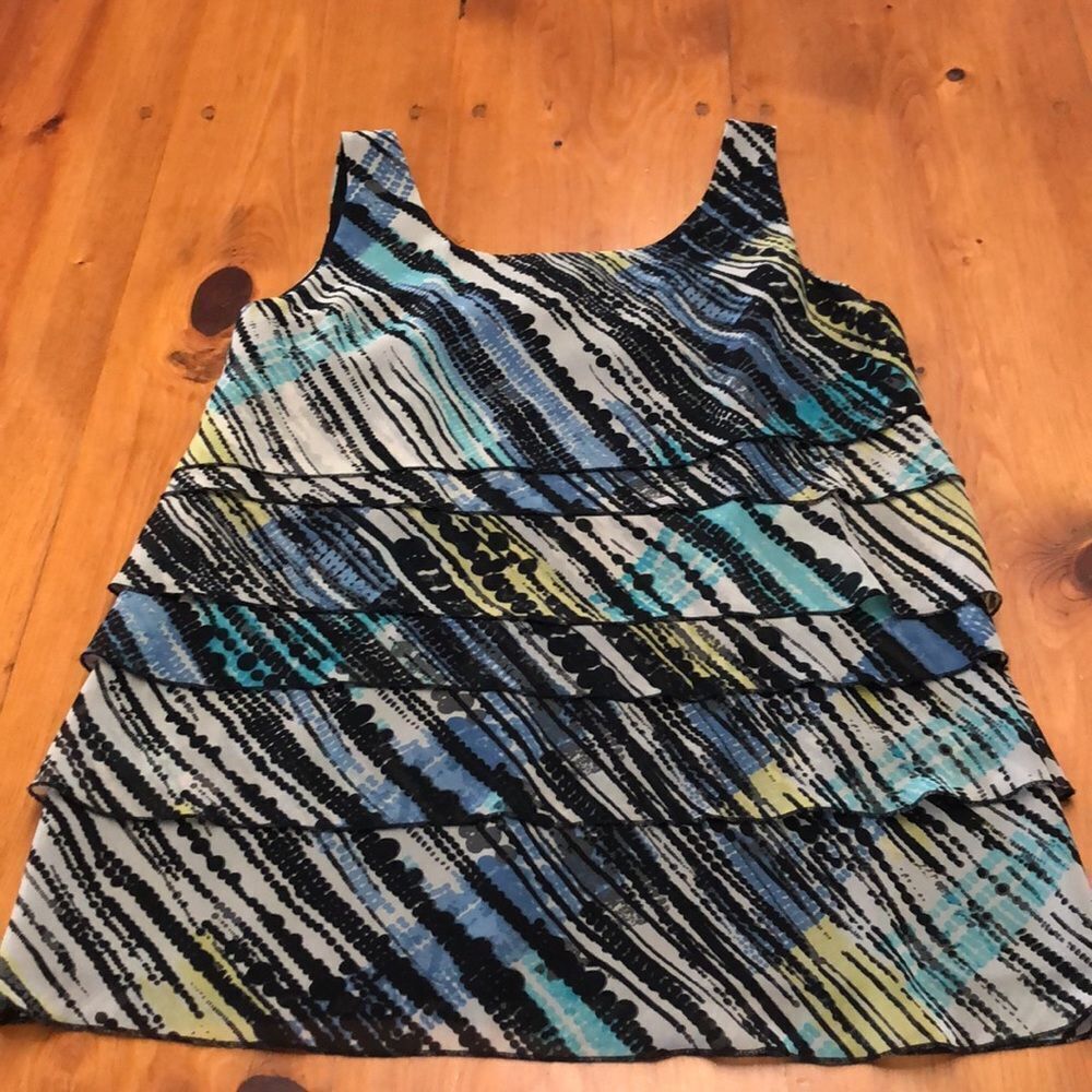 Kenneth Cole Ruffle Front Cami - Picture 5 of 9